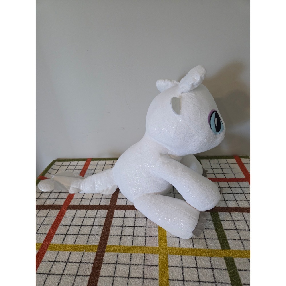 Build A-Bear Light Fury Plush How to Train Your Dragon Hidden World White 12in - Picture 4 of 9